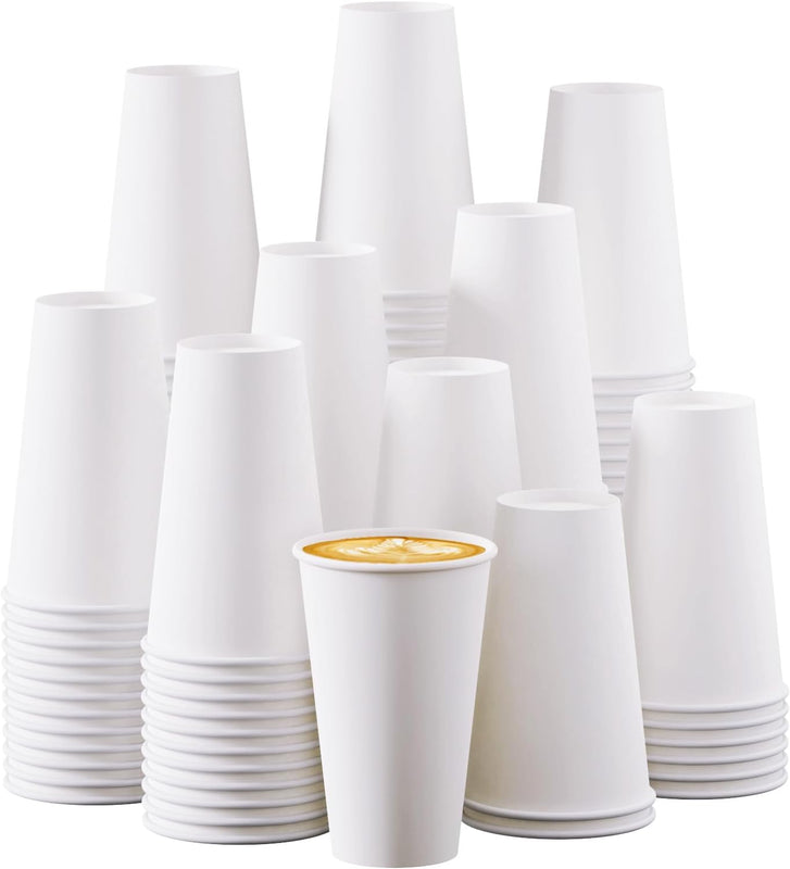 16oz Hot Cups Without Lids