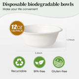 12 oz Compostable Bowls