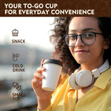 16oz Hot Coffee Cups with Lid